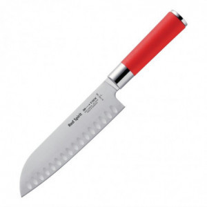 Nož Santoku z vdolbinami Red Spirit - 180mm - Dick