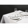 Elegantne bele serviete - Komplet 100 kosov - FourniResto - Fourniresto