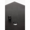 Kvadratna miza z črnimi aluminijastimi nogami 750mm - Bolero - Fourniresto