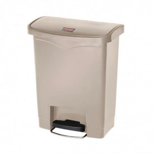 Koš za smeti s pedalom Slim Jim Beige - 30L - Rubbermaid