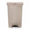 Koš za smeti s pedalom Slim Jim Beige - 50L - Rubbermaid