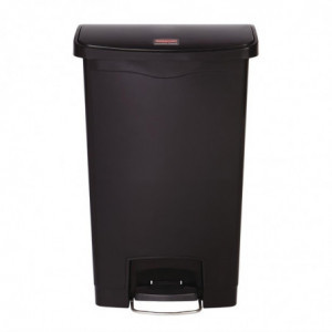 Koš za smeti s pedalom Slim Jim črne barve - 50L - Rubbermaid