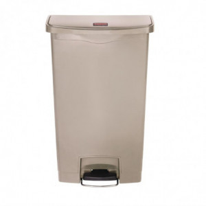 Koš za smeti s pedalom Slim Jim Beige - 68L - Rubbermaid