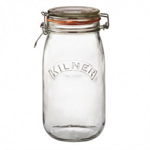 Kozarec za shranjevanje s sponko 1500ml - FourniResto - Fourniresto