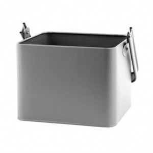 Kovinska siva miza - 180x155x135mm - Olympia - Fourniresto