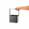 Kovinska siva miza - 180x155x135mm - Olympia - Fourniresto