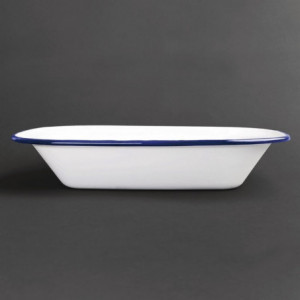 Servirna posoda iz emajliranega jekla 280x190x55mm - Komplet 6 - Olympia - Fourniresto