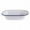 Servirna posoda iz emajliranega jekla 280x190x55mm - Komplet 6 - Olympia - Fourniresto