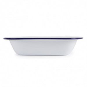 Servirna posoda iz emajliranega jekla 280x190x55mm - Komplet 6 - Olympia - Fourniresto