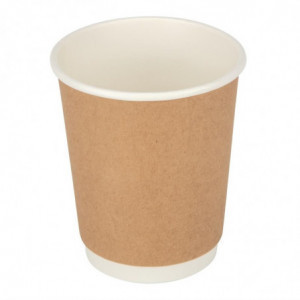 Dvojna stenska kraft skodelica 225ml - Komplet 25 kosov - Fiesta - Fourniresto