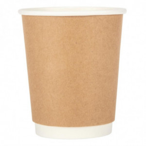 Dvojna stenska kraft skodelica 225ml - Komplet 25 kosov - Fiesta - Fourniresto