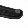 Nihajoča aluminijasta črna miza - Š 480mm - Bolero