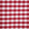 Pravokotna prta s rdečimi karirastimi vzorci iz poliestra 890 x 890 mm - Mitre Essentials - Fourniresto