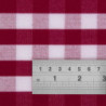 Pravokotna prta s rdečimi karirastimi vzorci iz poliestra 890 x 890 mm - Mitre Essentials - Fourniresto