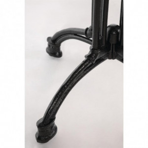 Noga mize Brasserie iz litega železa - L 620mm - Bolero