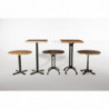 Noga mize Brasserie iz litega železa - L 620mm - Bolero
