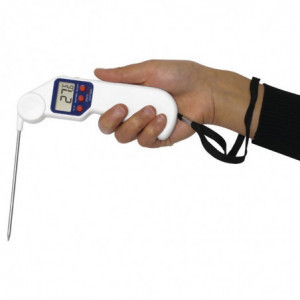 Termometer z zložljivo sondo Easytemp bel - Hygiplas - Fourniresto