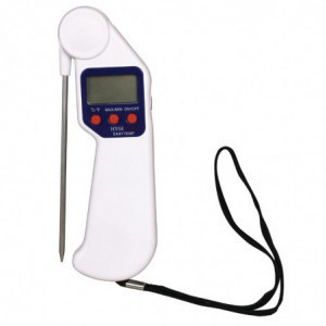 Termometer z zložljivo sondo Easytemp bel - Hygiplas - Fourniresto