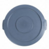 Pokrov za zbiralnik odpadkov sive barve 37,9 L - Rubbermaid