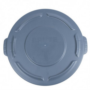 Pokrov za zbiralnik surovega materiala sive barve 75,7 L - Rubbermaid