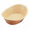 Ovalna košara iz polipropilena 215 x 160 mm - Olympia KRISTALLON - Fourniresto