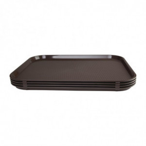 Pladenj za samopostrežbo 305 x 415mm rjav - Olympia KRISTALLON - Fourniresto