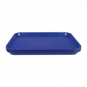 Pladen za samopostrežno strežbo 305 x 415 mm modra - Olympia KRISTALLON - Fourniresto
