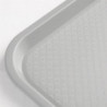 Pladenj za samopostrežbo sive barve 350 x 450 mm - Olympia KRISTALLON - Fourniresto