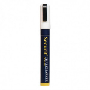 Kredni marker 6mm bel - Securit - Fourniresto