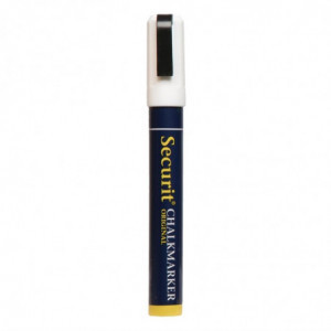 Kredni marker 6mm bel - Securit - Fourniresto