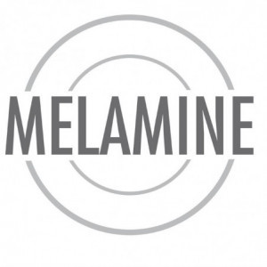 Pepelnik črne barve iz melamina - Ø 100mm - Olympia KRISTALLON