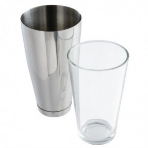 Shaker tipa Boston in steklo 800ml - APS - Fourniresto