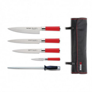 Nabor 5 nožev Red Spirit in etui - Dick