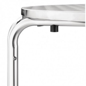 Okrogla zložljiva bistro miza 600mm - Bolero - Fourniresto