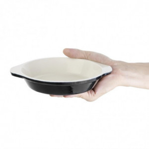 Pekač za gratin črnega okroglega - 400 ml - Vogue