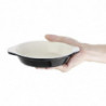 Pekač za gratin črnega okroglega - 400 ml - Vogue