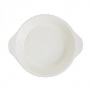 Pekač za gratin črnega okroglega 750 ml - Vogue - Fourniresto