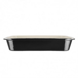 Pekač iz litega železa črne barve 405 x 250 mm - Vogue - Fourniresto