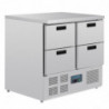 Hladilna miza s 4 predali 240L - Polar - Fourniresto