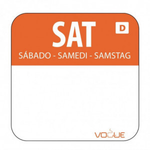 Topljive etikete za živila "Samedi" - Komplet 1000 - Vogue