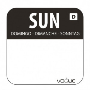 Topljive etikete za živila "Dimanche" - Vogue