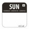 Topljive etikete za živila "Dimanche" - Vogue