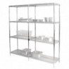 Komplet 2 kovinskih polic - Š 1525 x G 457 mm - Vogue