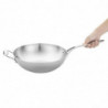 Wok s trojno debelino dna - Vogue - Fourniresto