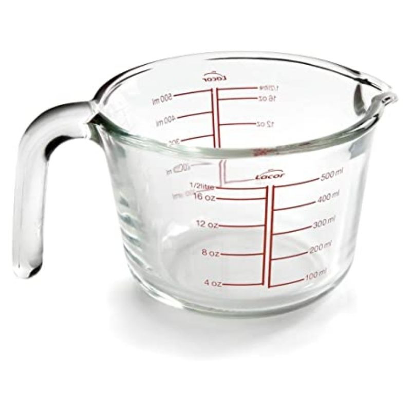 Stekleni merilni vrč - 500 ml - Lacor Stekleni merilni vrč - 500 ml - Lacor