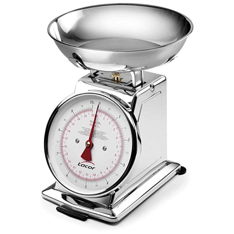 Balance Mécanique Avec Plateau Creux - Portée 5 Kg - Lacor Balance Mécanique Avec Plateau Creux - Portée 5 Kg - Lacor