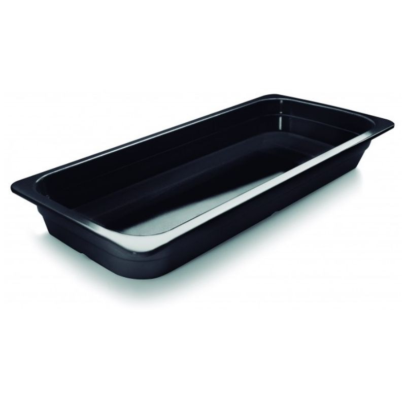 Bak Gastro Melamin Črna GN 2/4 - V 65 mm - Lacor