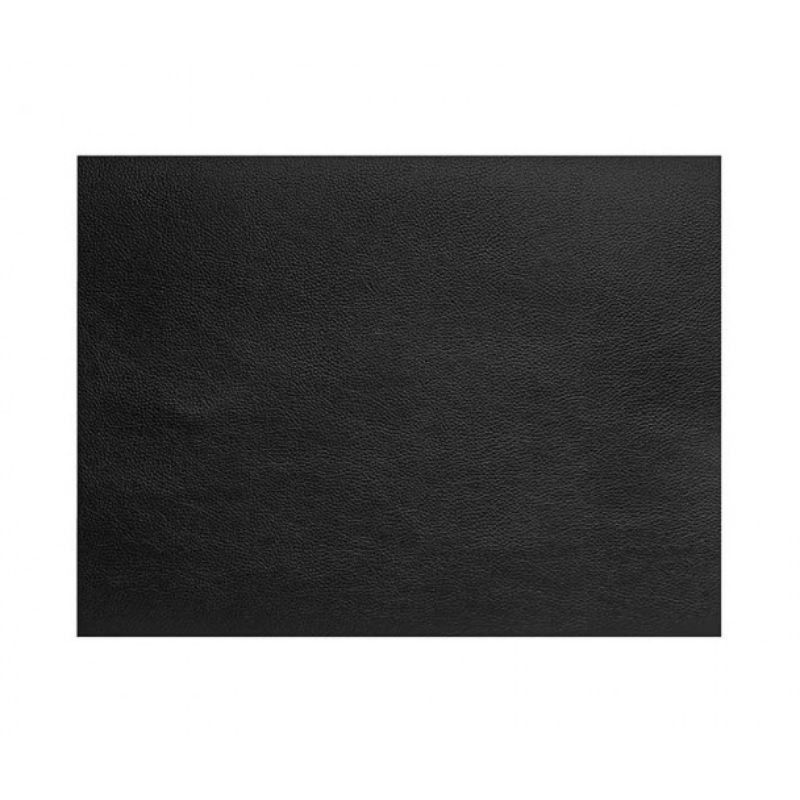 Rectangular Black Grained Leather Cos Table Set - 45X30 cm - Lacor Rectangular Black Grained Leather Cos Table Set - 45X30 cm - Lacor