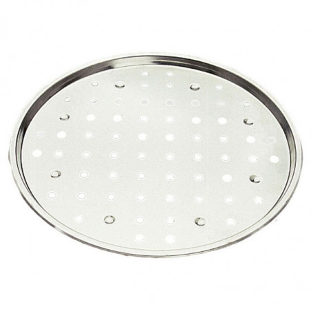 Peka za pico s perforacijami iz belega železa - Ø 340 mm - GOBEL