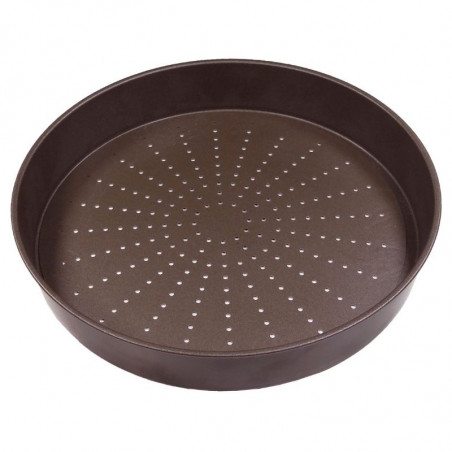 Model za puding s perforiranim dnom in premičnim dnom - Ø 270 mm - TELLIER